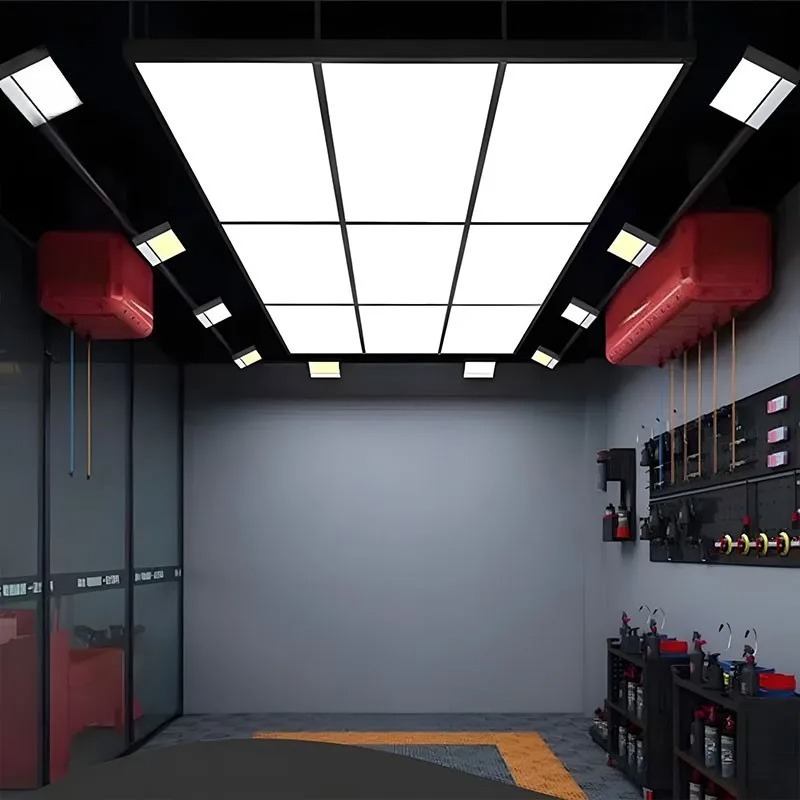Led светильник для детейлинга 860W 3600х1800мм 6500К белый холодный