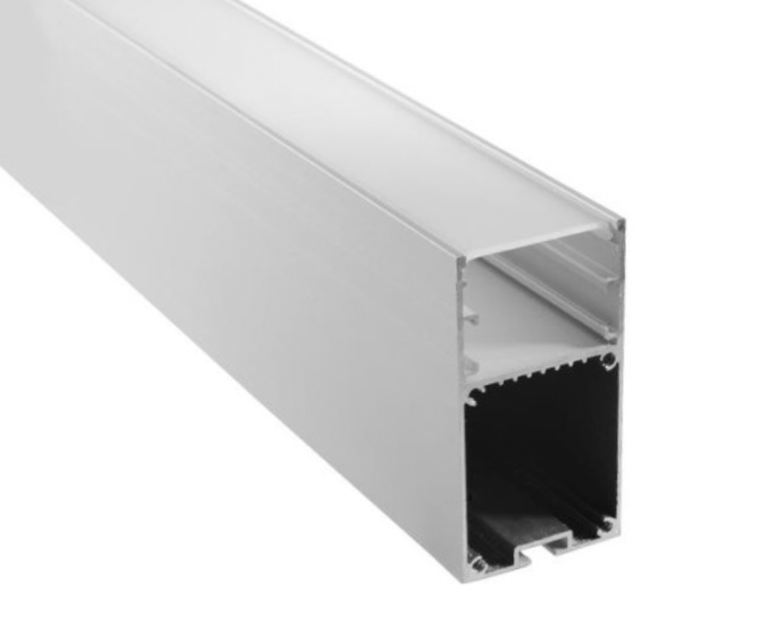 Профиль для LED ленты LS44 (36mm) с матовым рассеивателем 2м (цена 1 м)